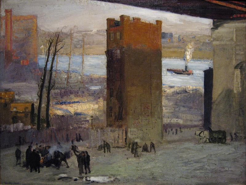 George Bellows The Lone Tenement